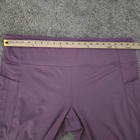 Athleta Ultimate Stash 7/8 Tight High Rise Leggings Mauve Purple Plus Size 3X - Picture 8 of 9